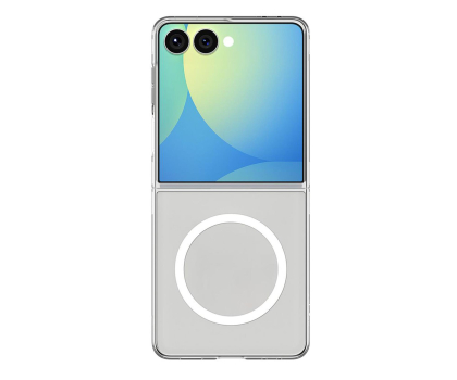 Etui do telefonów SPIGEN Airskin Mag Magsafe do Samsung Galaxy Z Flip 7 Crystal/White 8800283303919